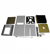 Обшивка котла комплект с теплоизоляцией и декоративными элементами (белая) CNK/CNU-25 (8906941)